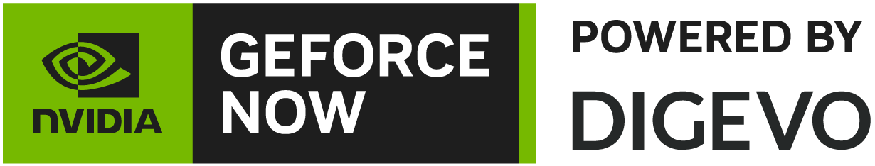 Logotipo de GeForce Now by Digevo